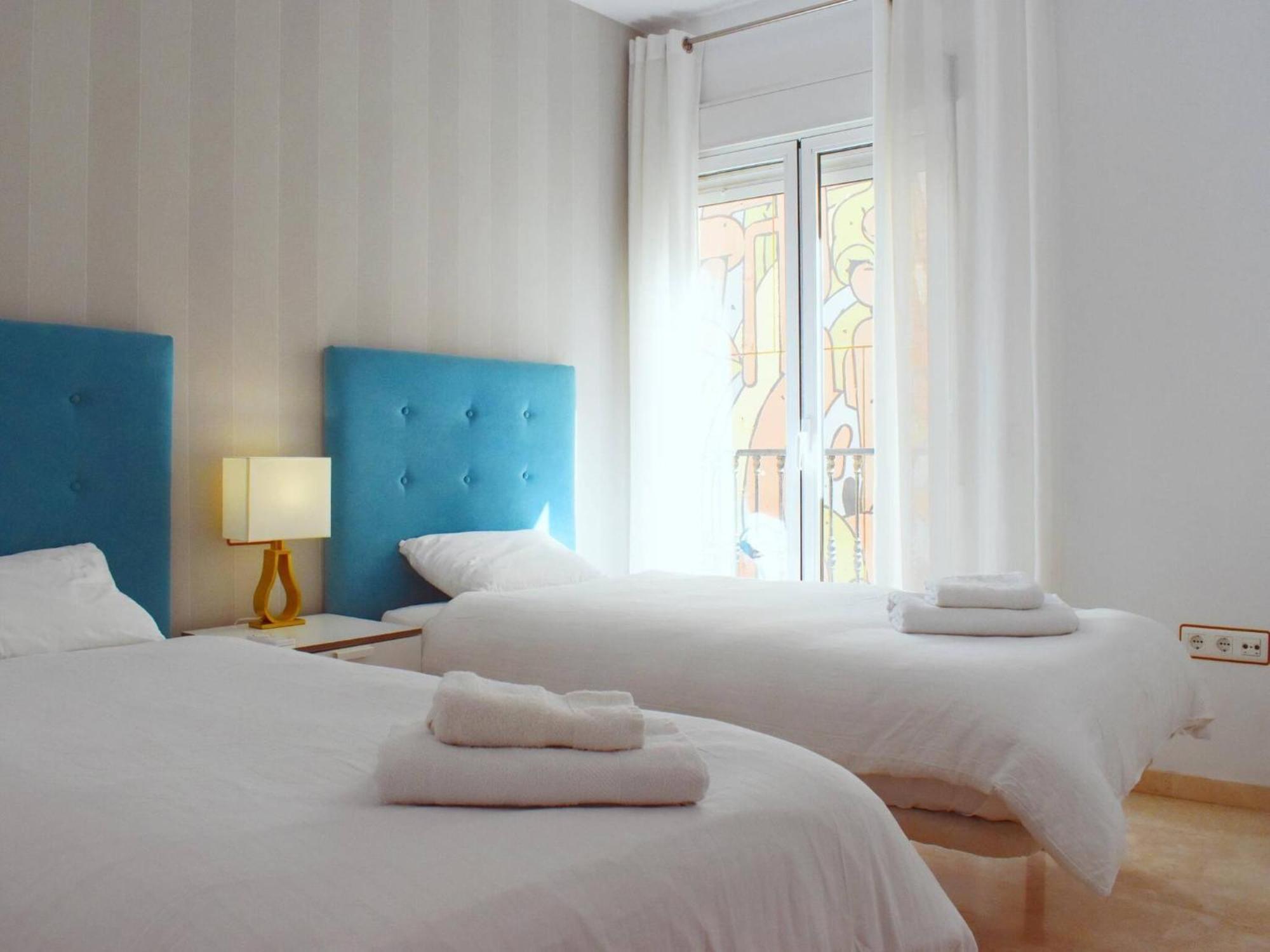 Fantastico Apartamento De Dos Dormitorios En El Soho มาลากา ภายนอก รูปภาพ