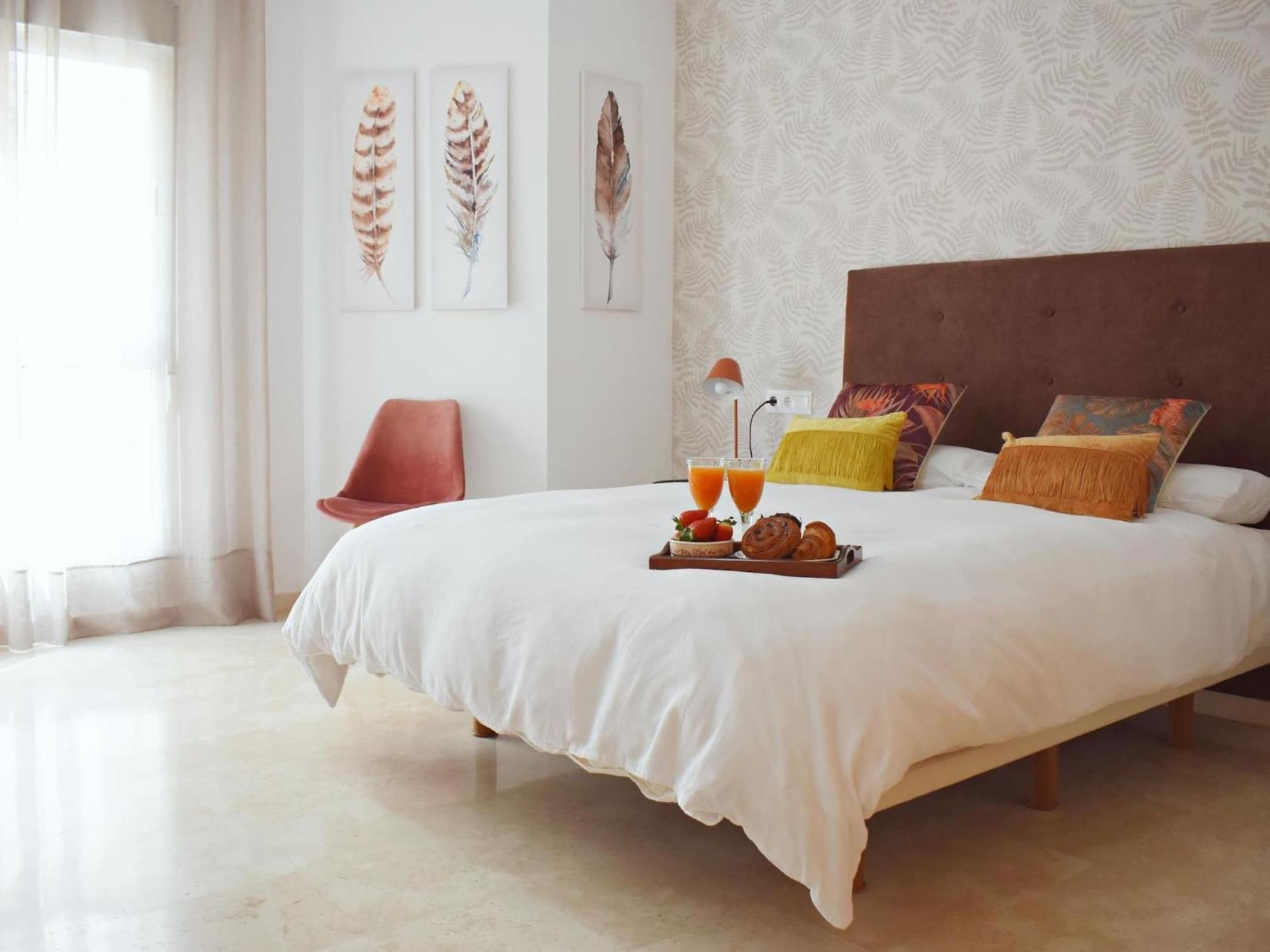 Fantastico Apartamento De Dos Dormitorios En El Soho มาลากา ภายนอก รูปภาพ